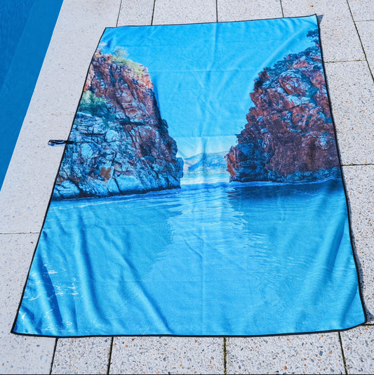 Horizontal Falls Towel