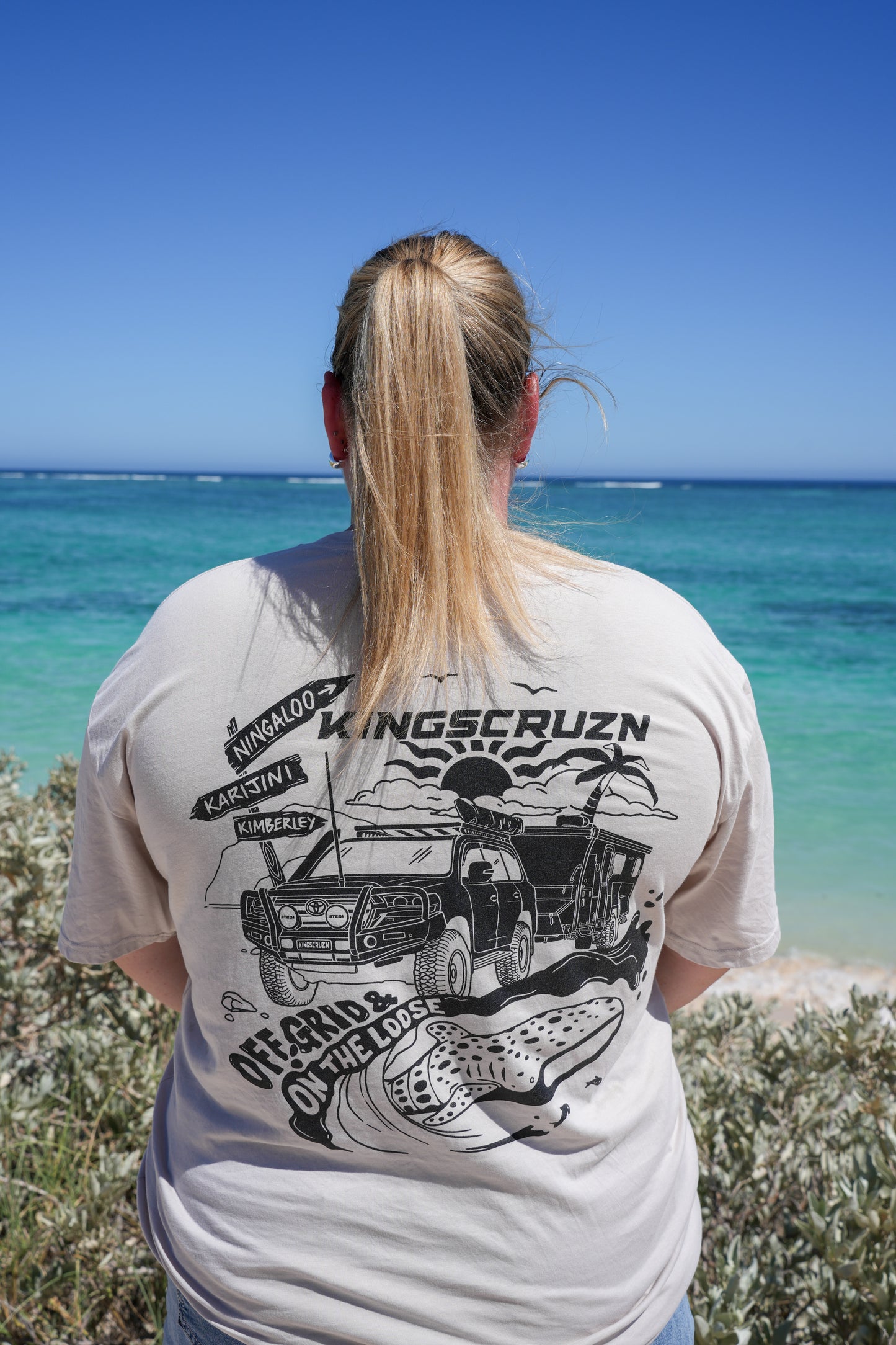 Ningaloo T-Shirt Bone
