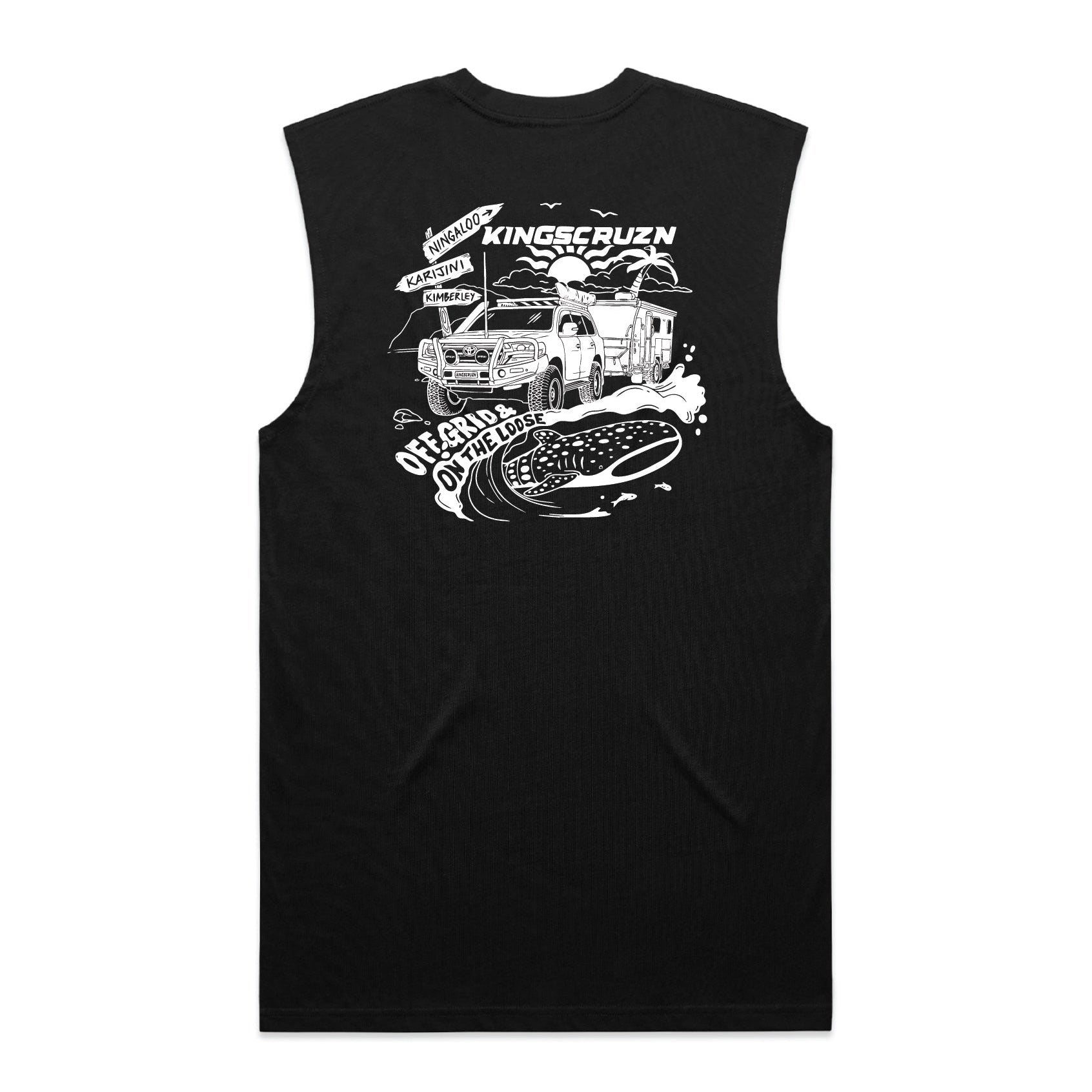 Ningaloo Tank Black